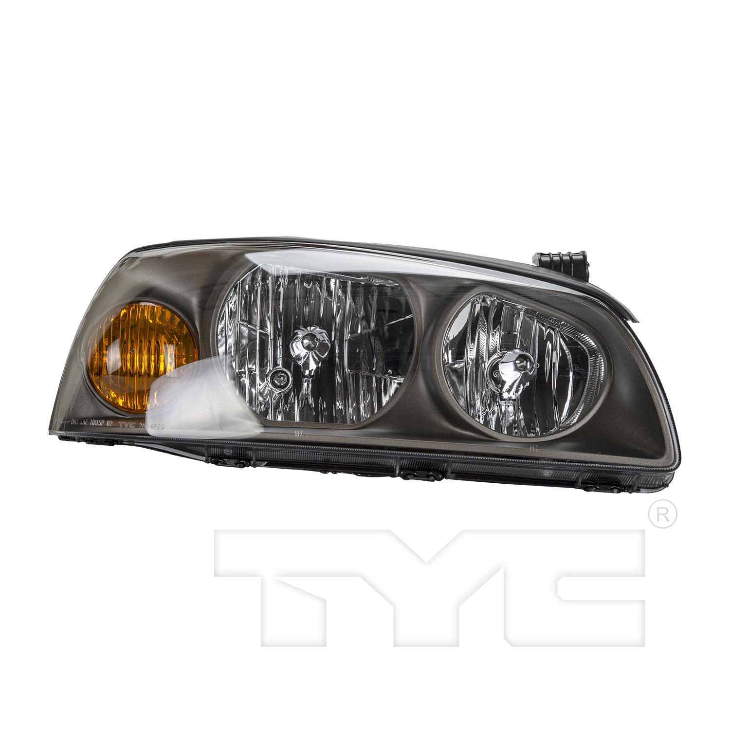 TYC 20652900 Headlight Assembly product image 1 of 6