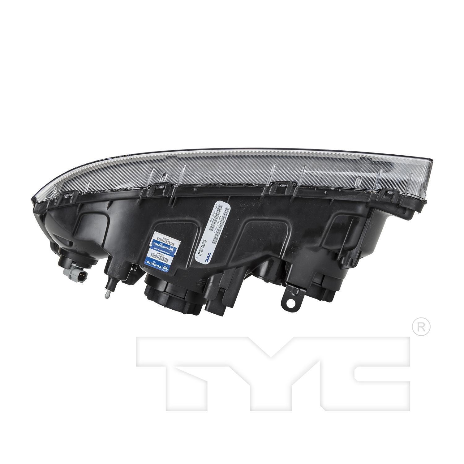 TYC 20652900 Headlight Assembly product image 6 of 6