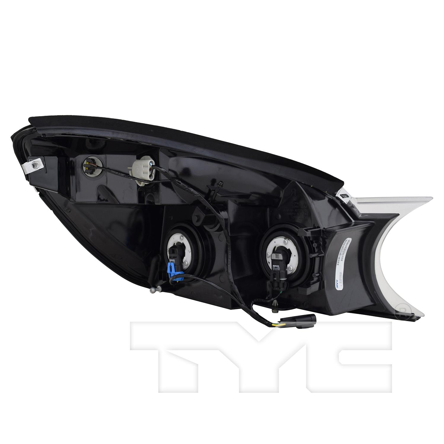 TYC 206544809 Headlight Assembly product image 2 of 6