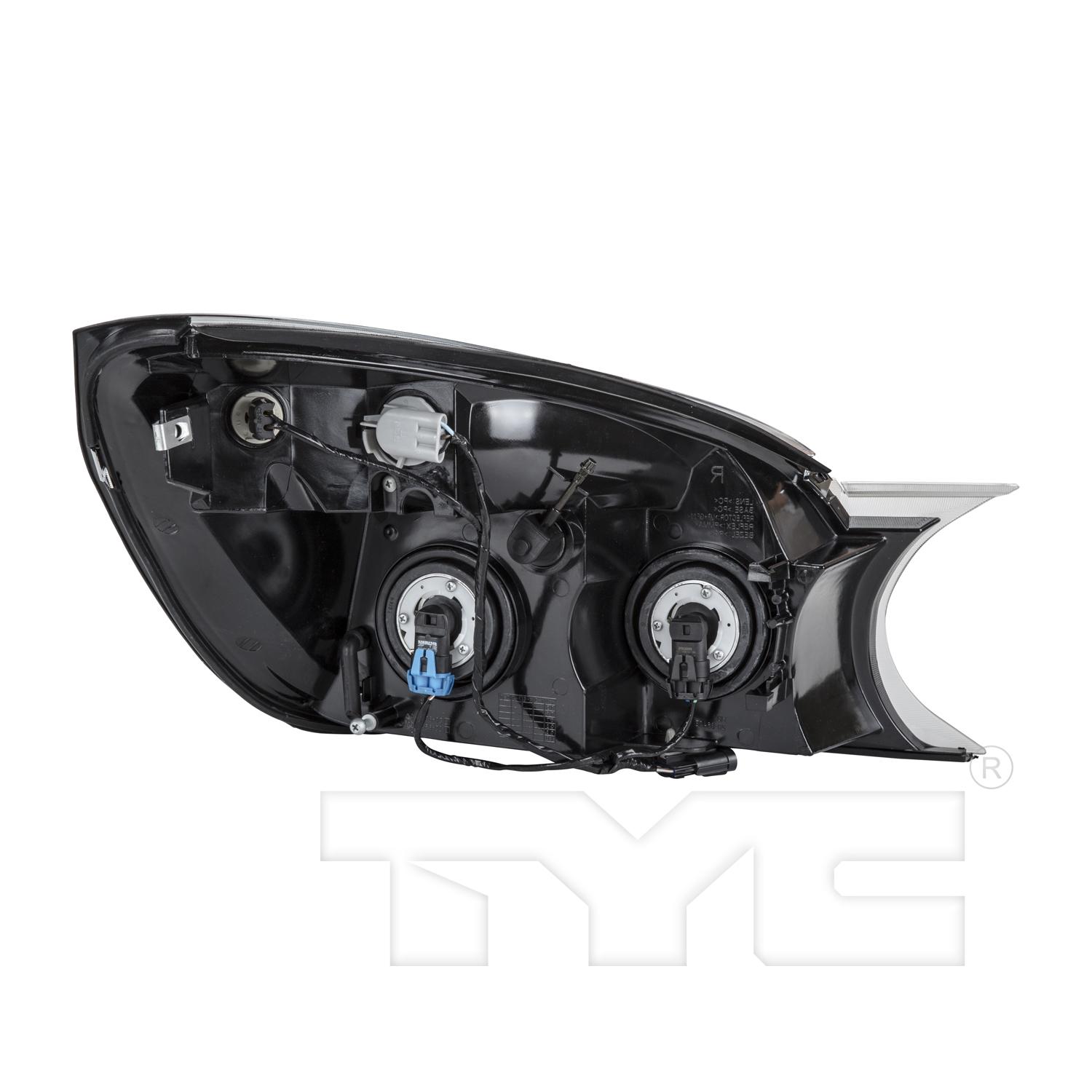TYC 20654490 - Headlight Assembly TYC 20654490 Headlight Assembly product image 2 of 6