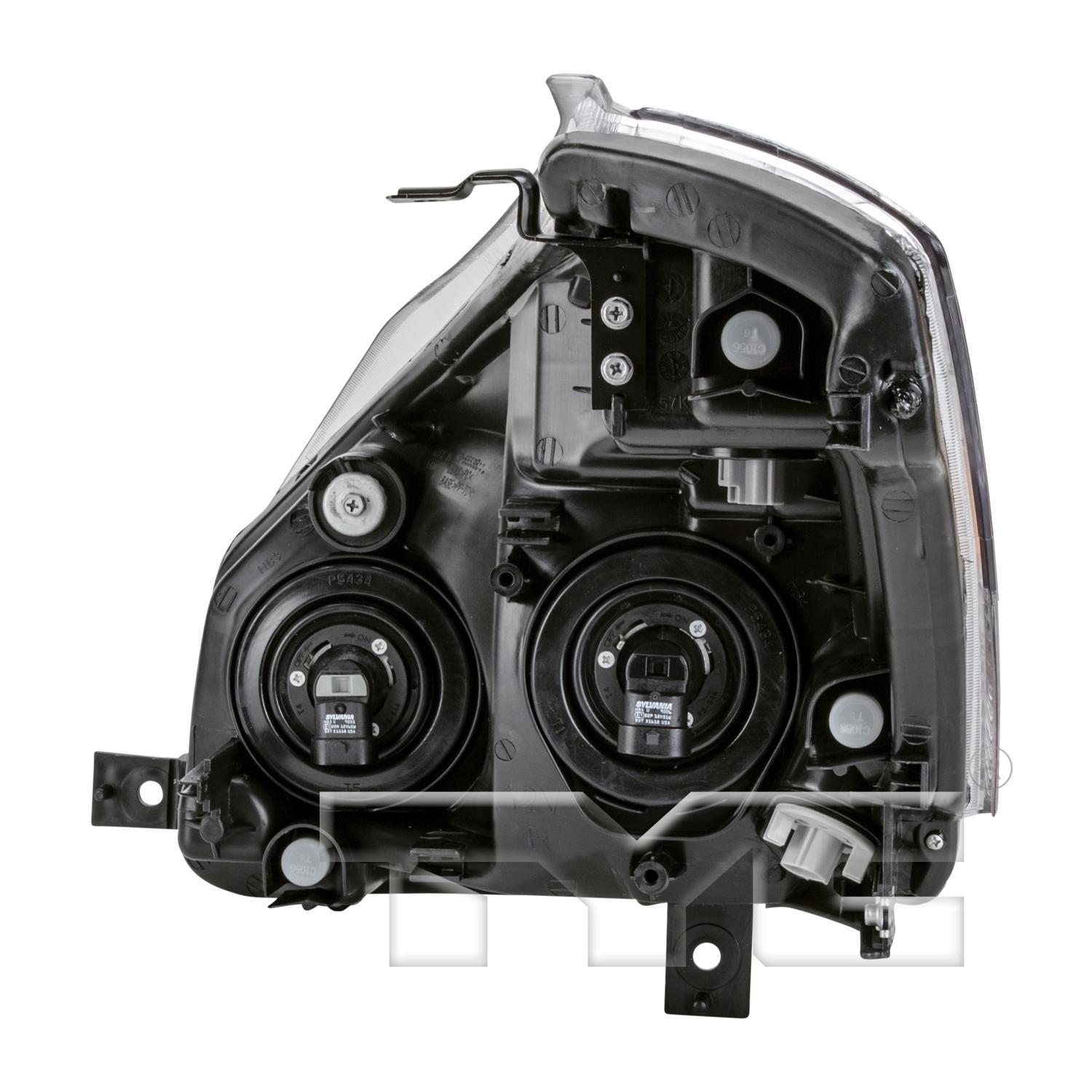 TYC 206553009 Headlight Assembly product image 2 of 6