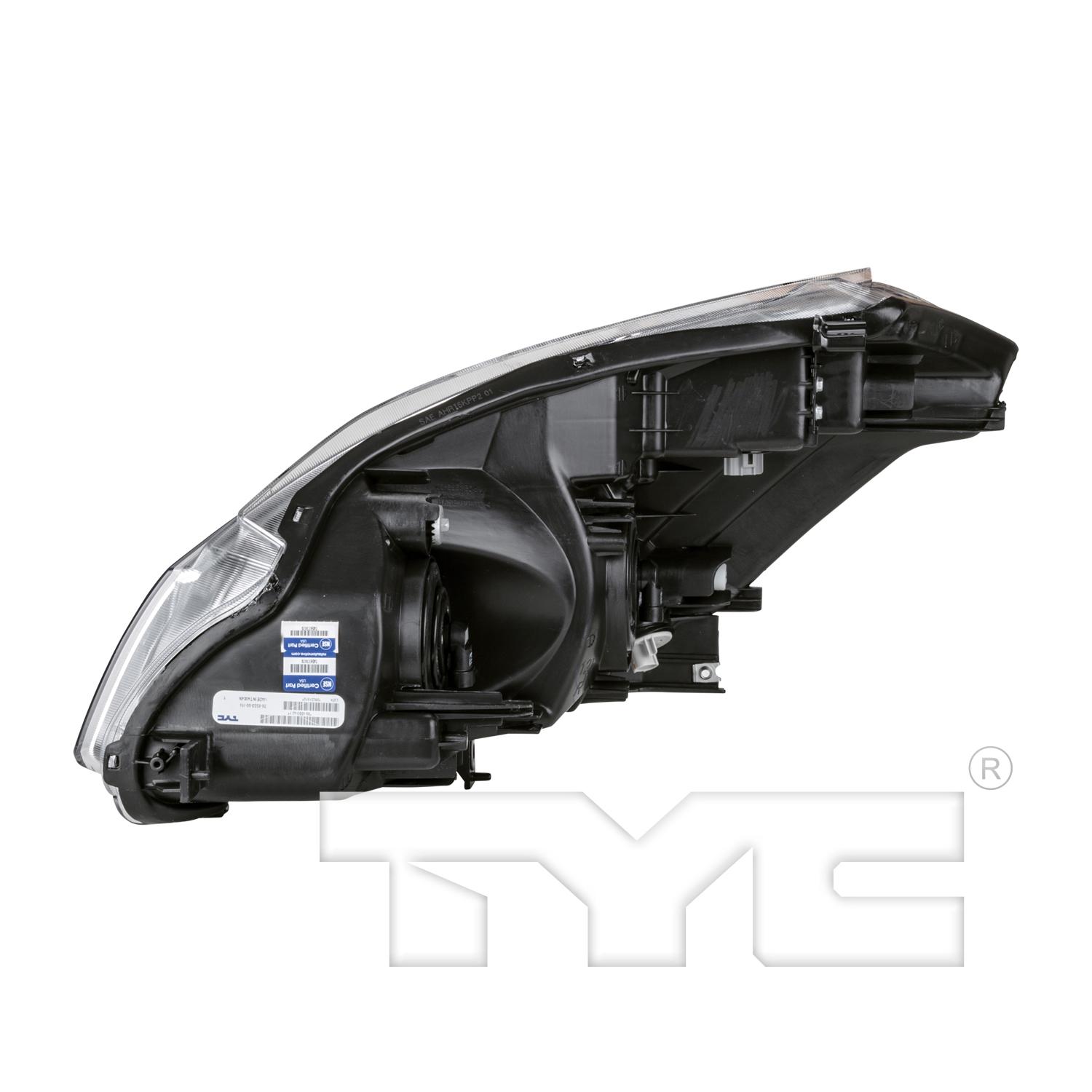 TYC 206553009 Headlight Assembly product image 4 of 6