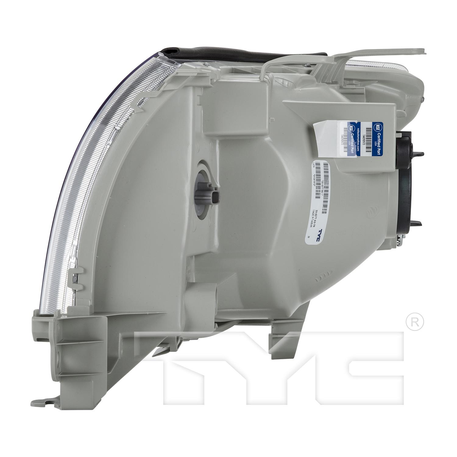TYC 206577909 Headlight Assembly product image 4 of 6