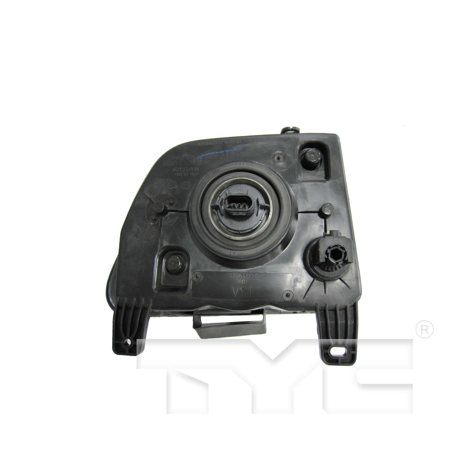 TYC 206580009 Headlight Assembly product image 2 of 2