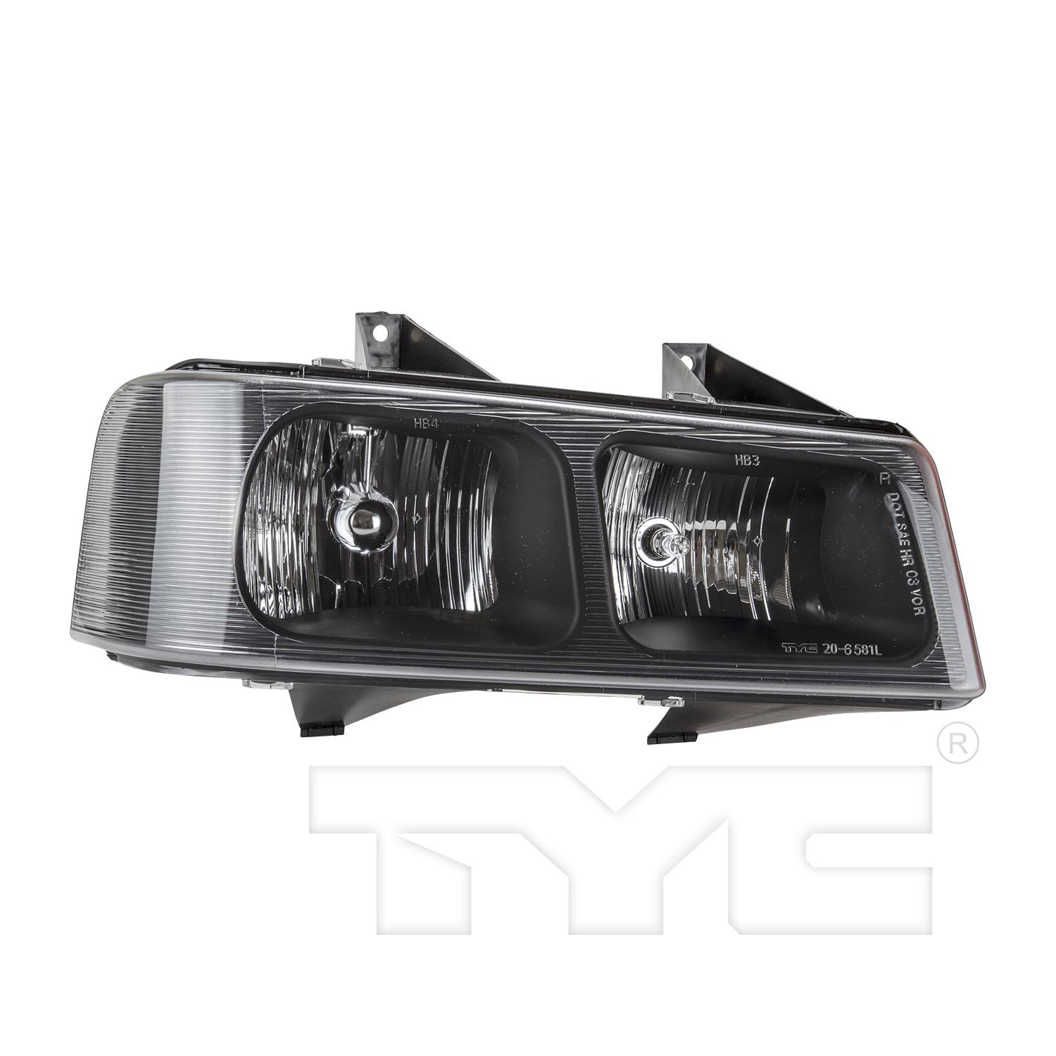 TYC 20658100 Headlight Assembly product image 1 of 6