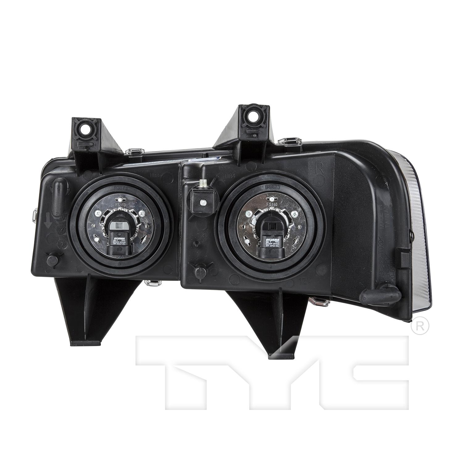TYC 20658100 Headlight Assembly product image 2 of 6