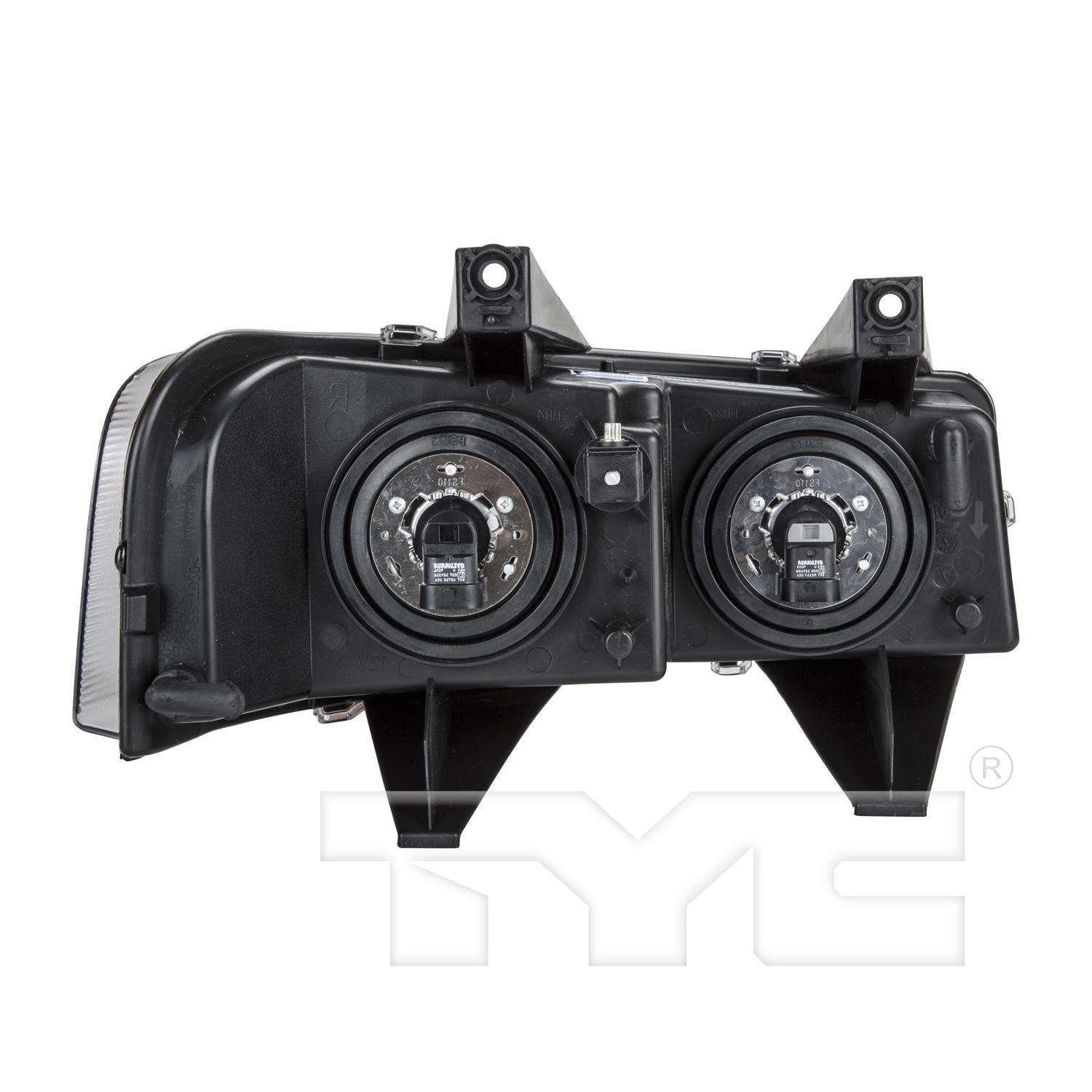 TYC 206582009 Headlight Assembly product image 2 of 6