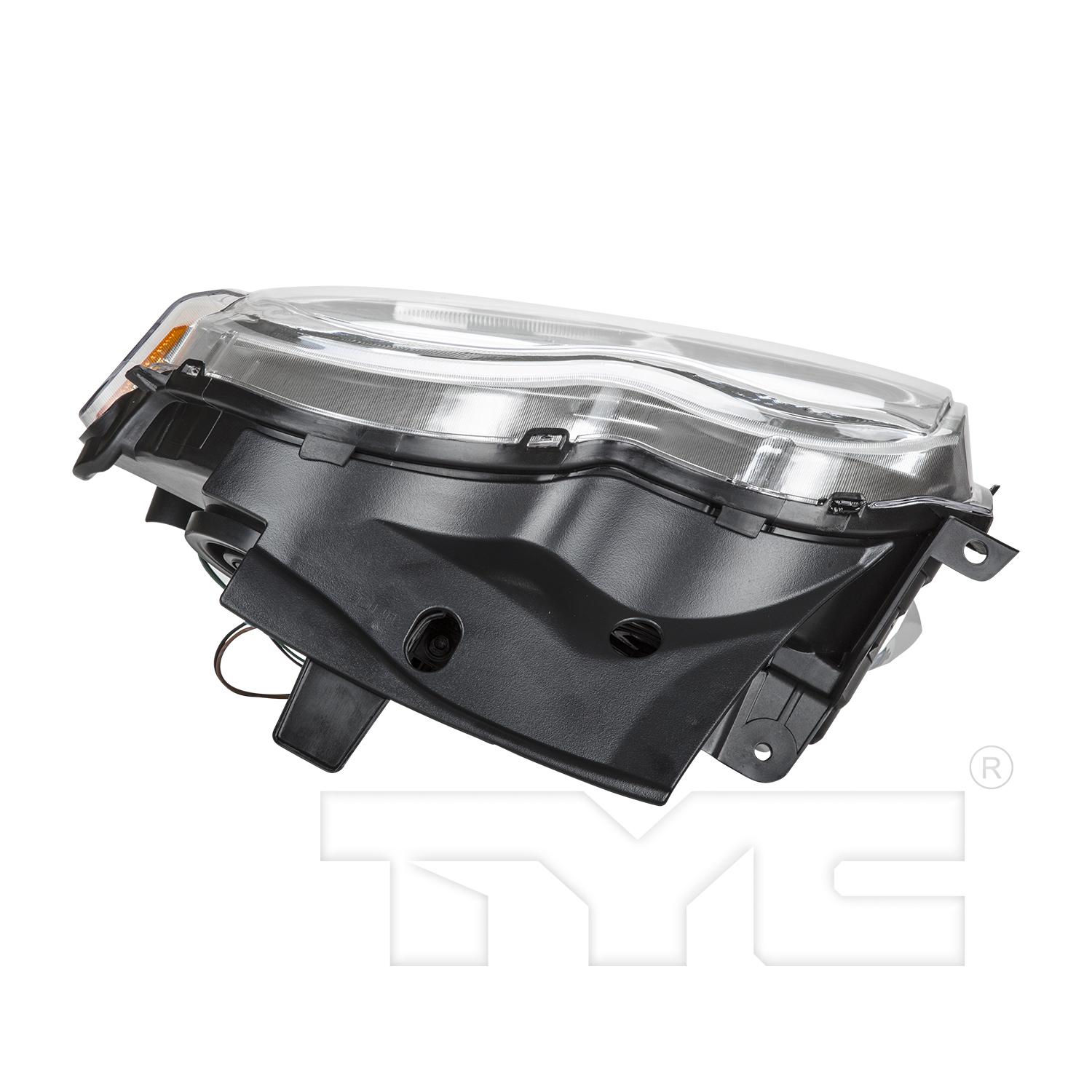 TYC 206590009 Headlight Assembly product image 5 of 6