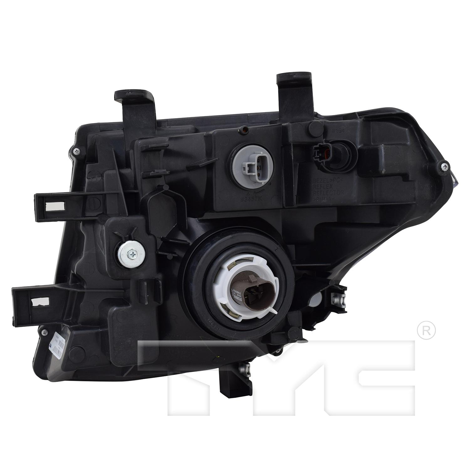TYC 206591009 Headlight Assembly product image 2 of 6