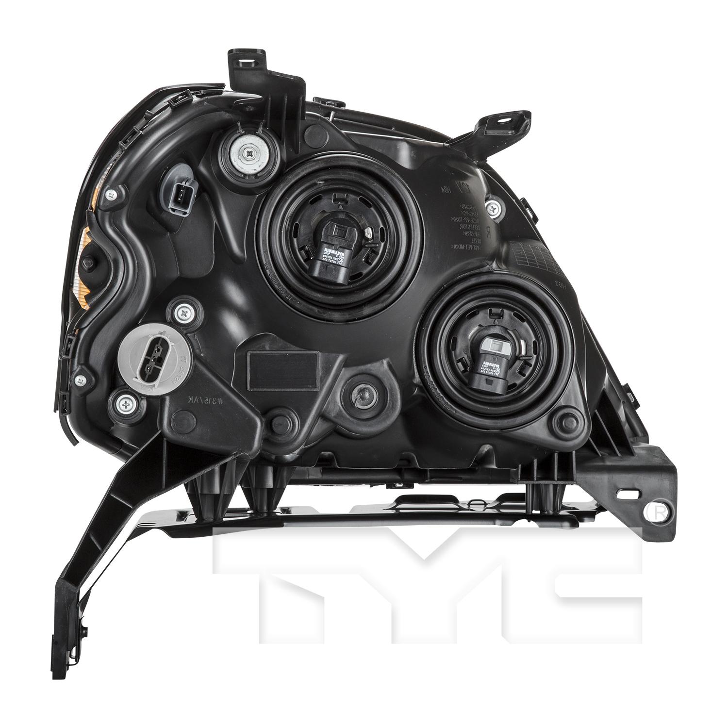 TYC 206598009 Headlight Assembly product image 2 of 6
