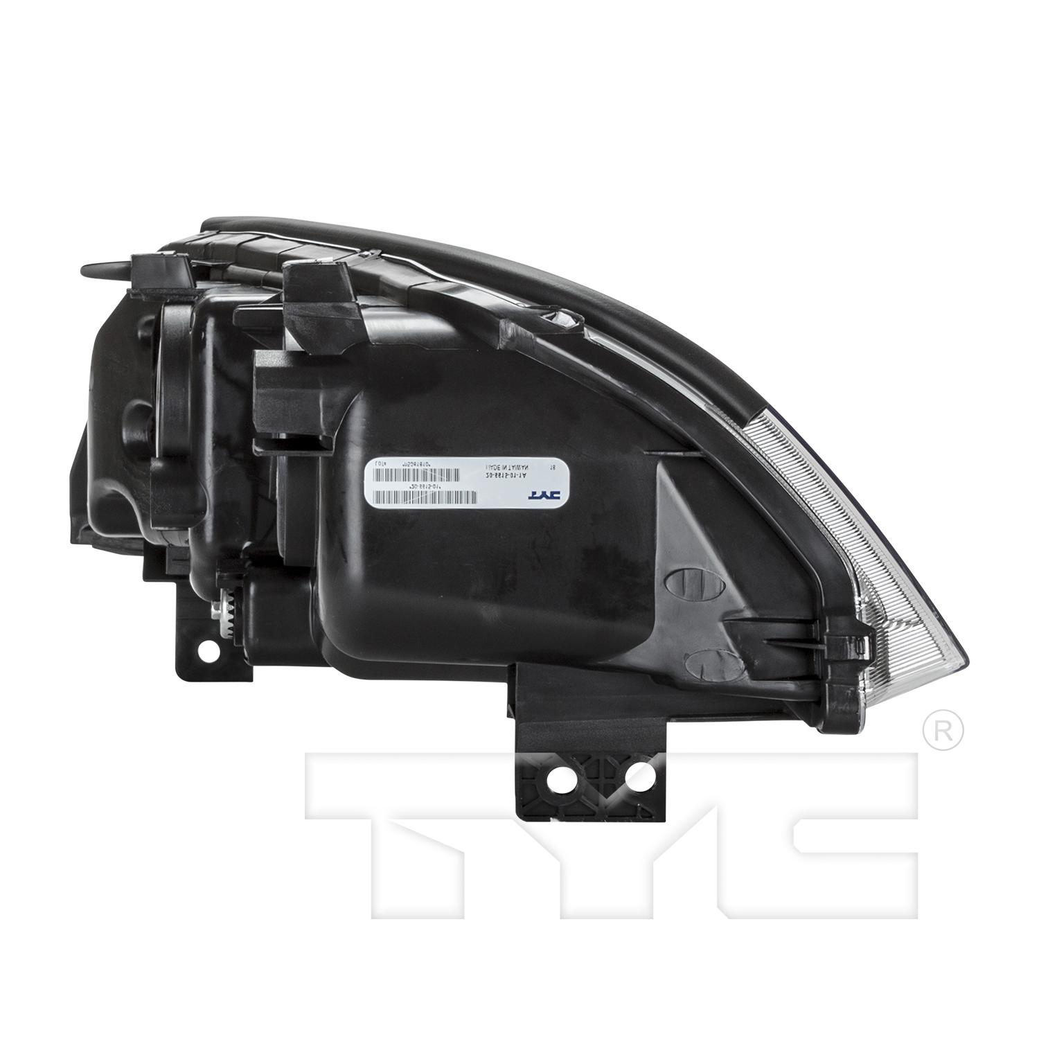 TYC 20661601 Headlight Assembly product image 4 of 6