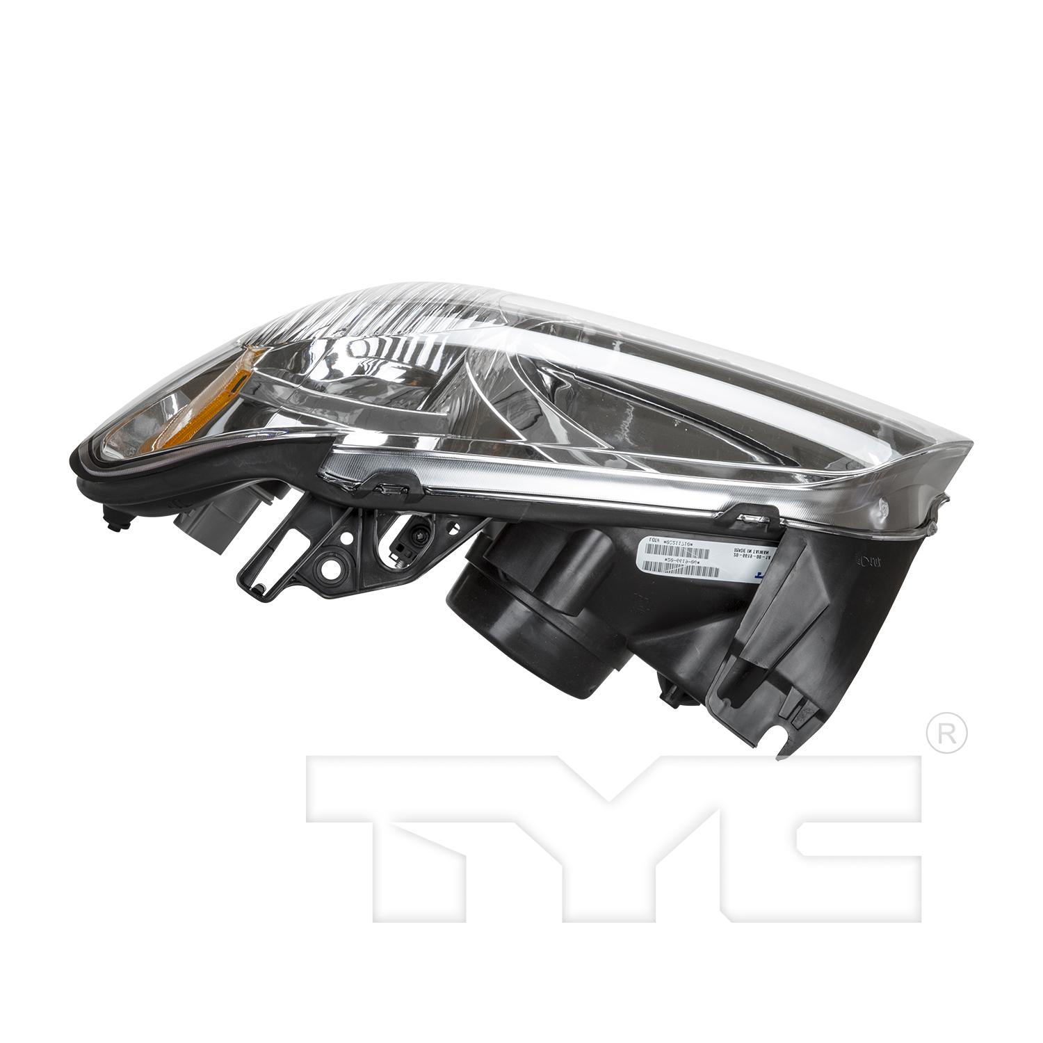 TYC 20662000 Headlight Assembly product image 5 of 6
