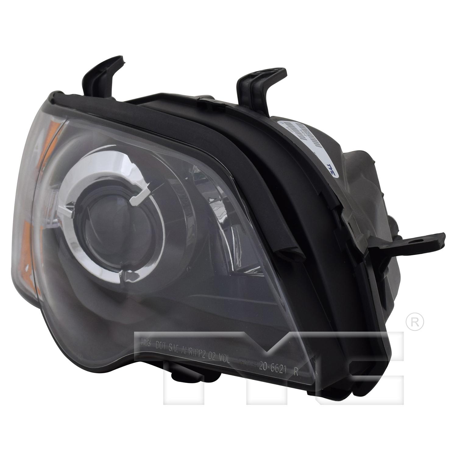 TYC 206621009 Headlight Assembly product image 4 of 6