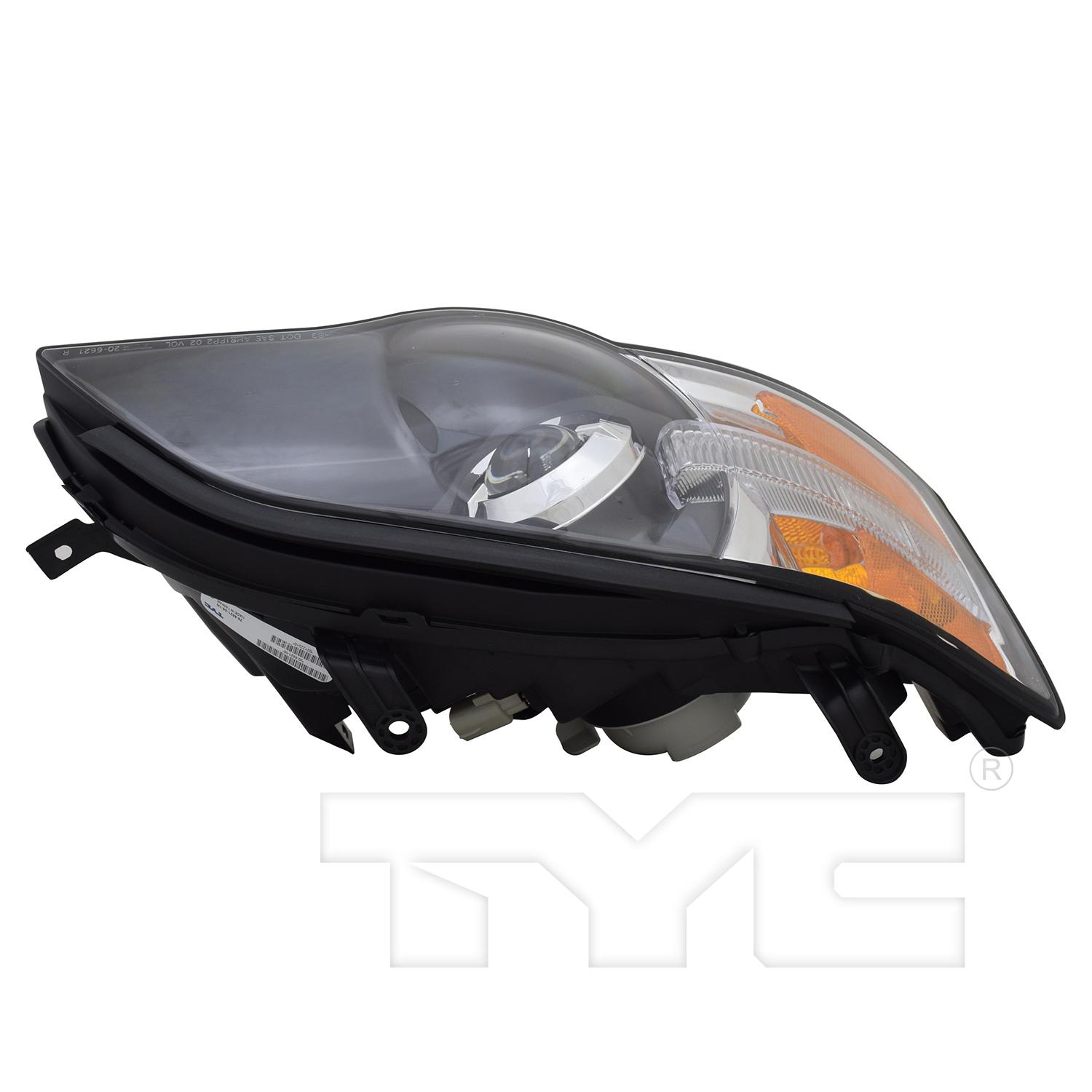 TYC 206621009 Headlight Assembly product image 5 of 6