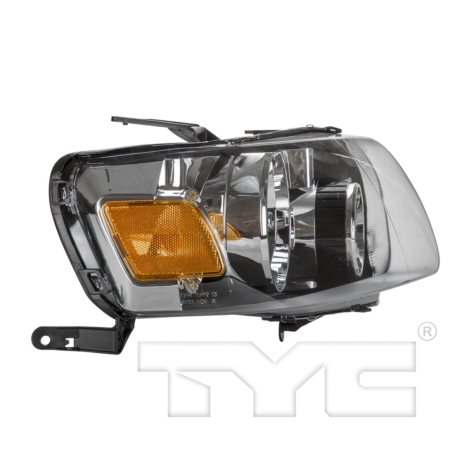 TYC 206633009 Headlight Assembly product image 3 of 6