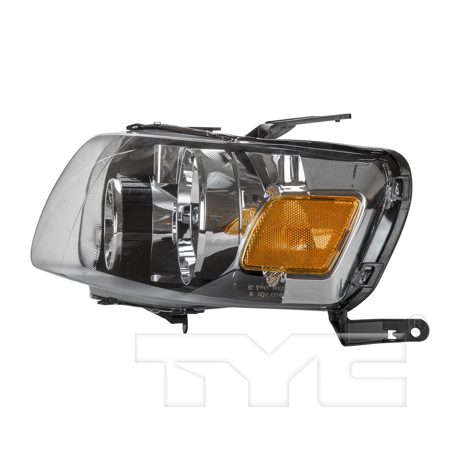 TYC 206634009 Headlight Assembly product image 3 of 6