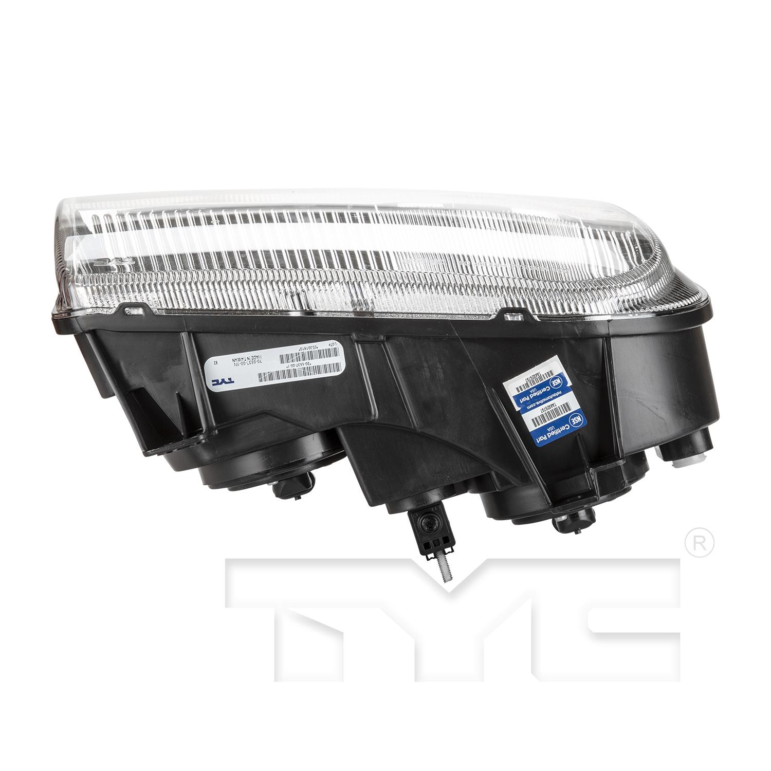 TYC 206637009 Headlight Assembly product image 5 of 6