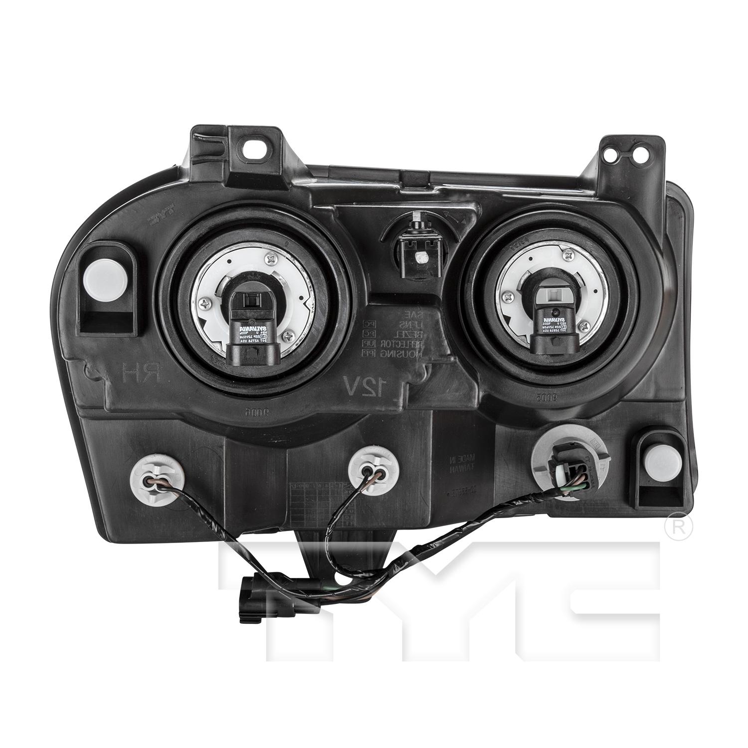 TYC 206638009 - Headlight Assembly TYC 206638009 Headlight Assembly product image 2 of 6