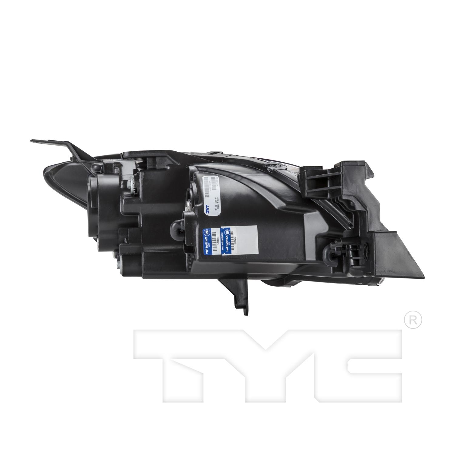 TYC 206662019 Headlight Assembly product image 4 of 6