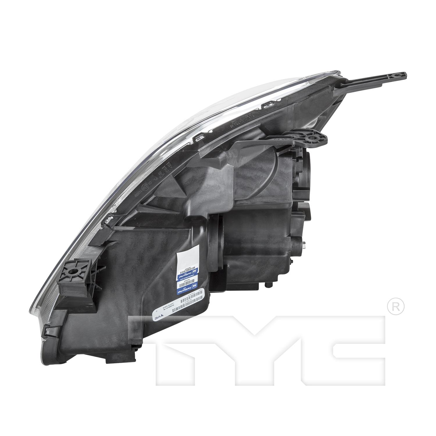 TYC 20666501 Headlight Assembly product image 4 of 6