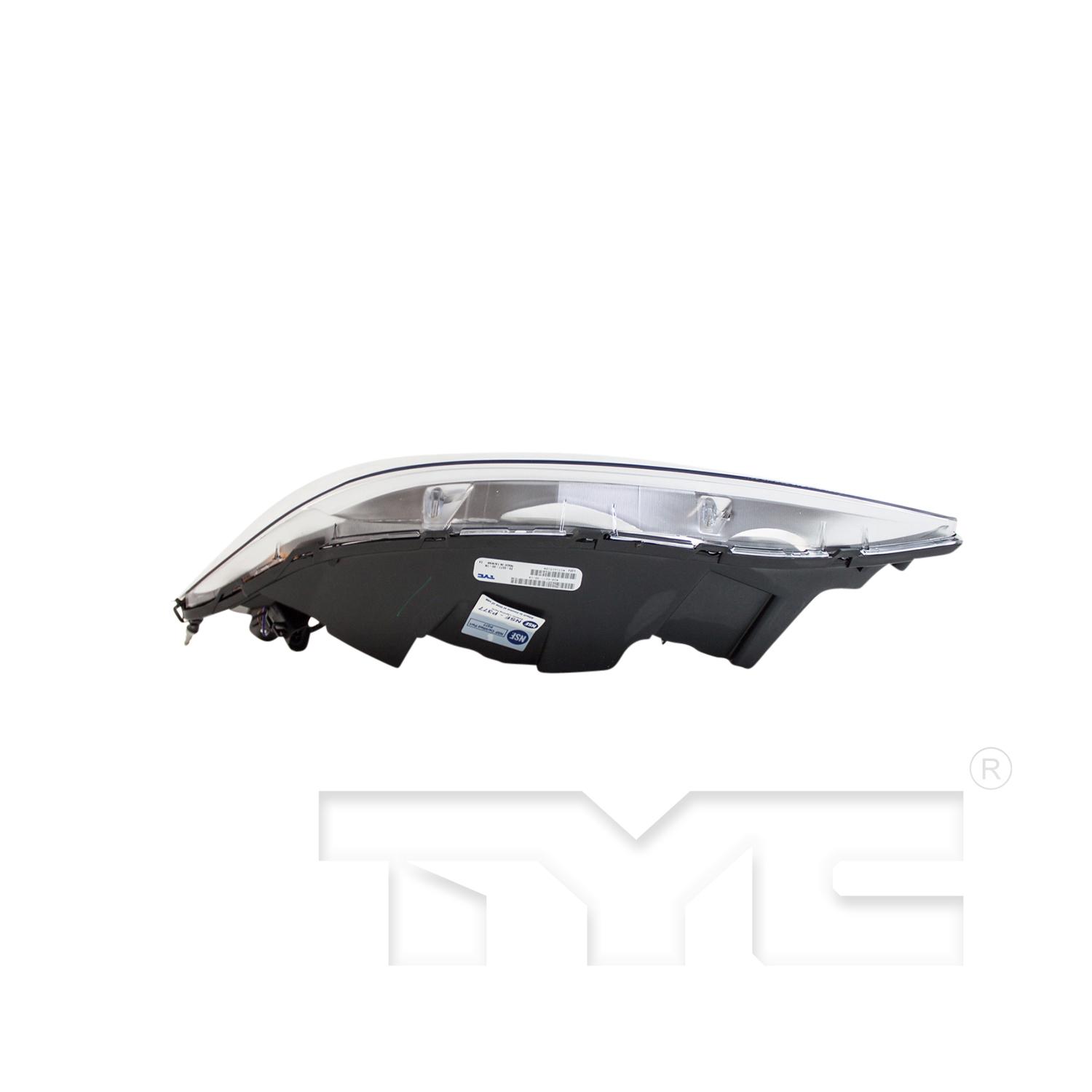TYC 206677009 Headlight Assembly product image 6 of 6