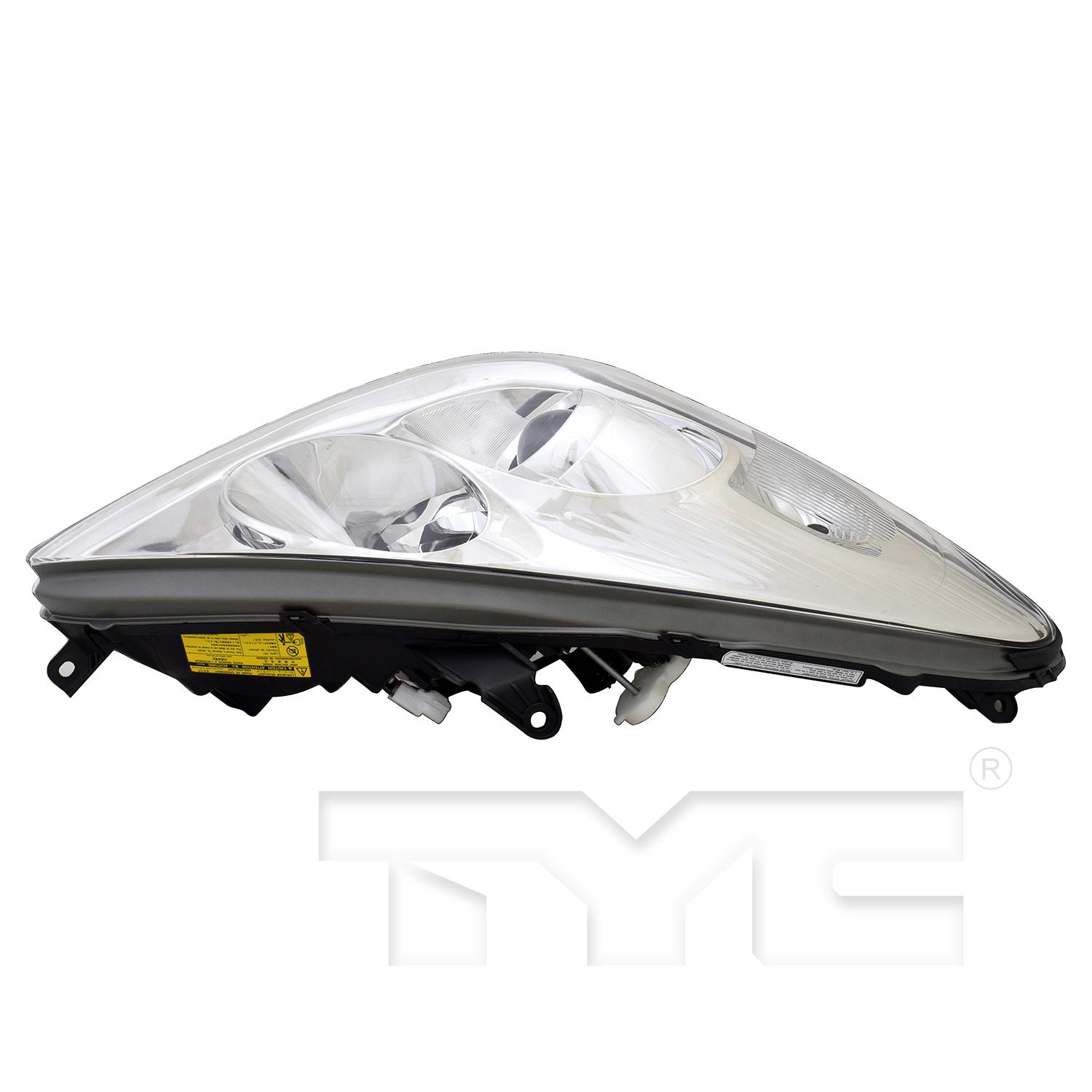 TYC 206683019 Headlight Assembly product image 4 of 5