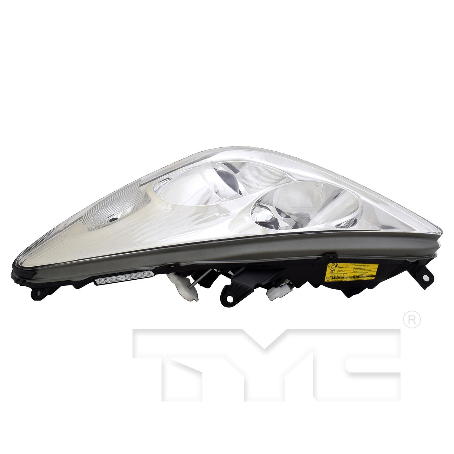 TYC 206684019 Headlight Assembly product image 4 of 5