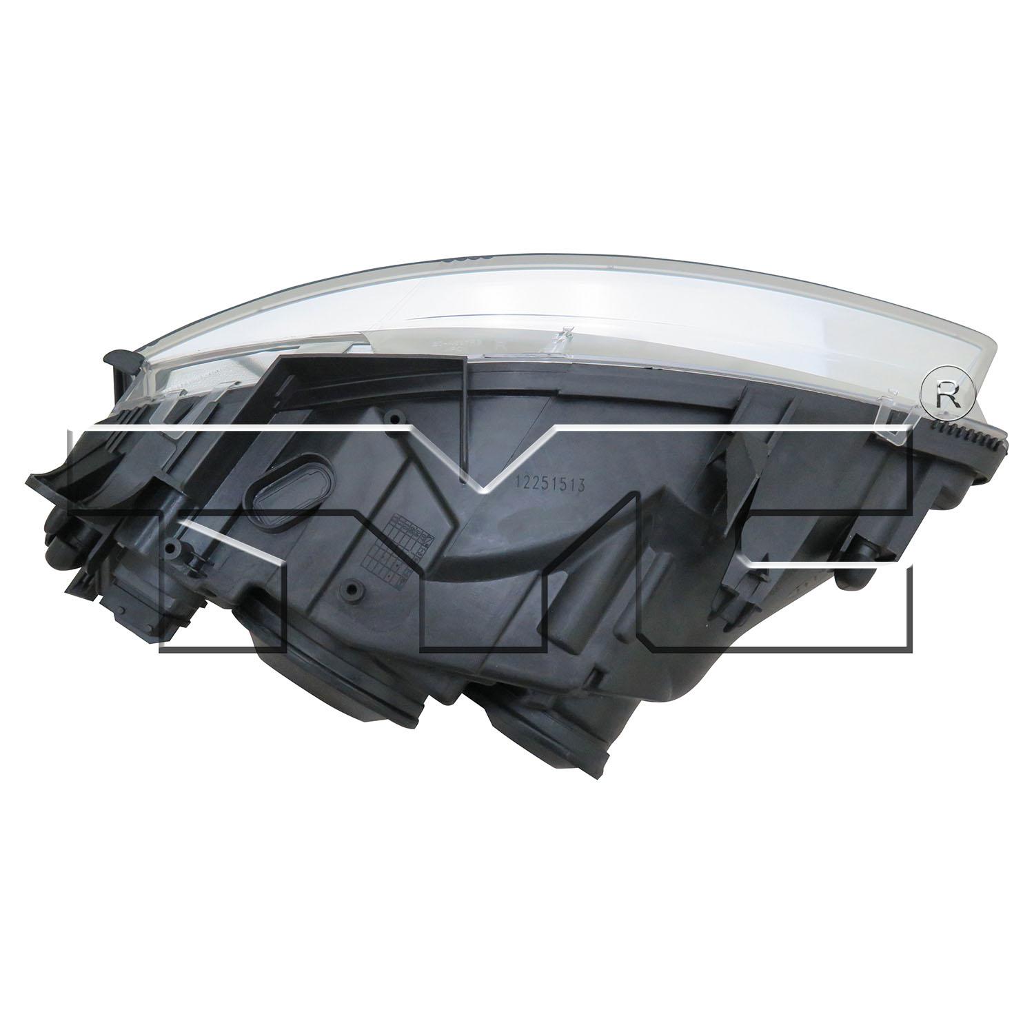 TYC 206693009 - Headlight Assembly TYC 206693009 Headlight Assembly product image 6 of 6