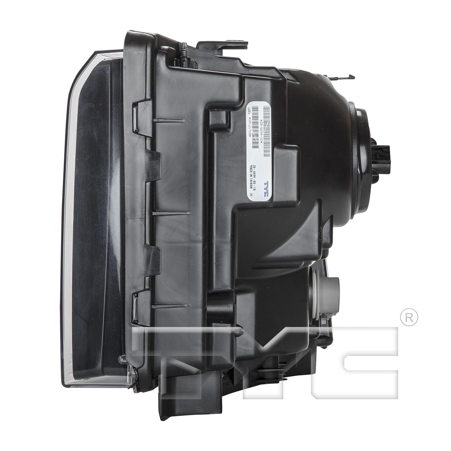TYC 20669990 Headlight Assembly product image 4 of 6