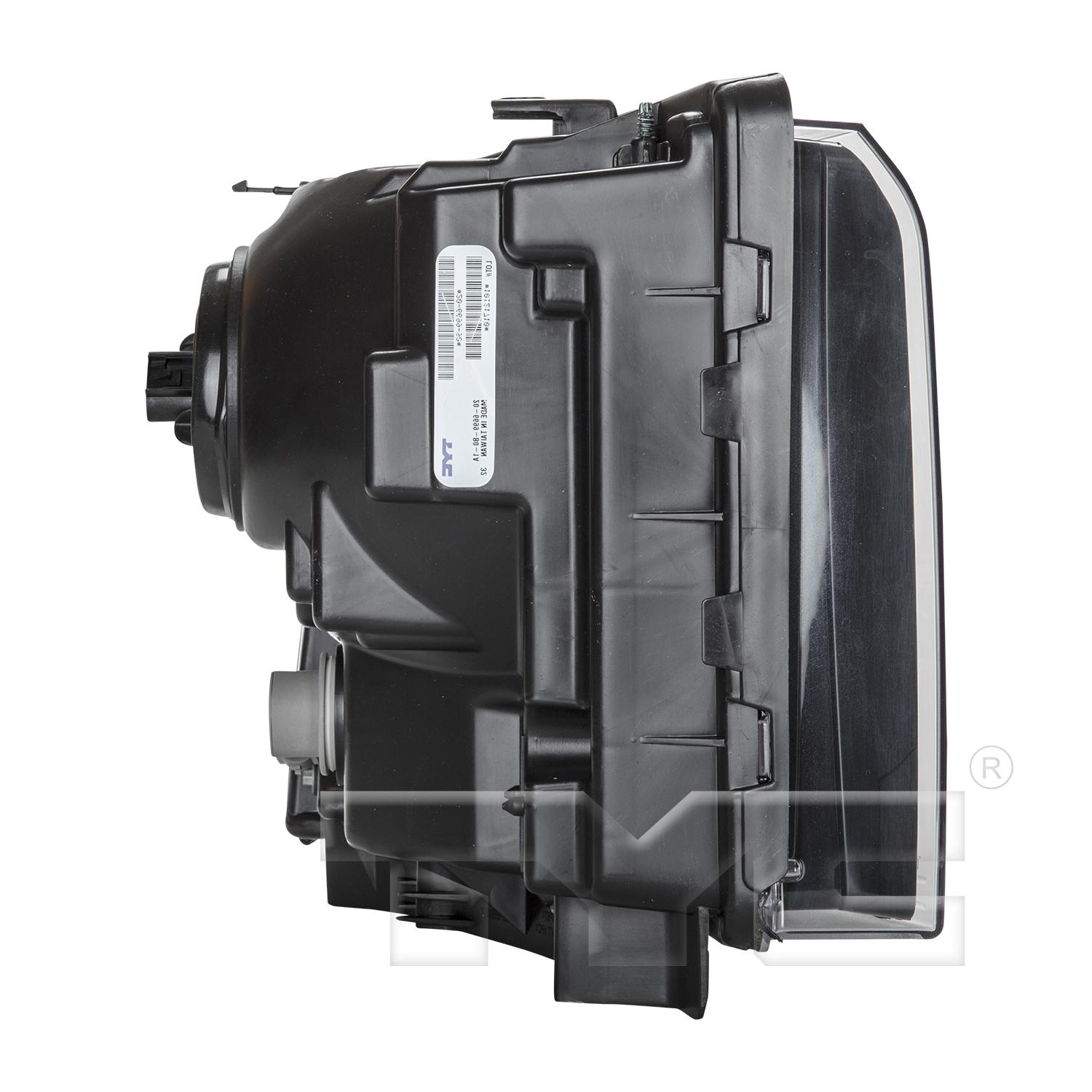 TYC 20670090 Headlight Assembly product image 4 of 6
