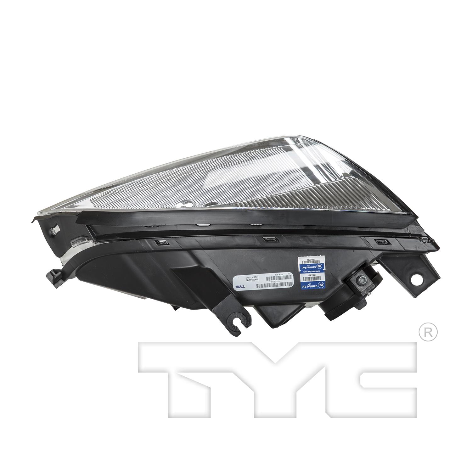 TYC 206723009 Headlight Assembly product image 5 of 6
