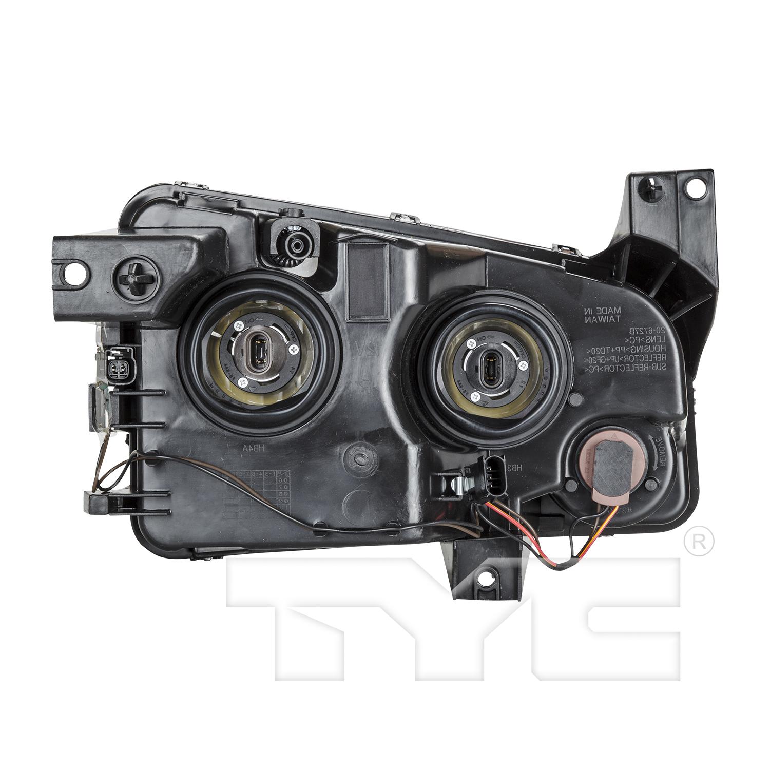 TYC 20672890 - Headlight Assembly TYC 20672890 Headlight Assembly product image 2 of 6