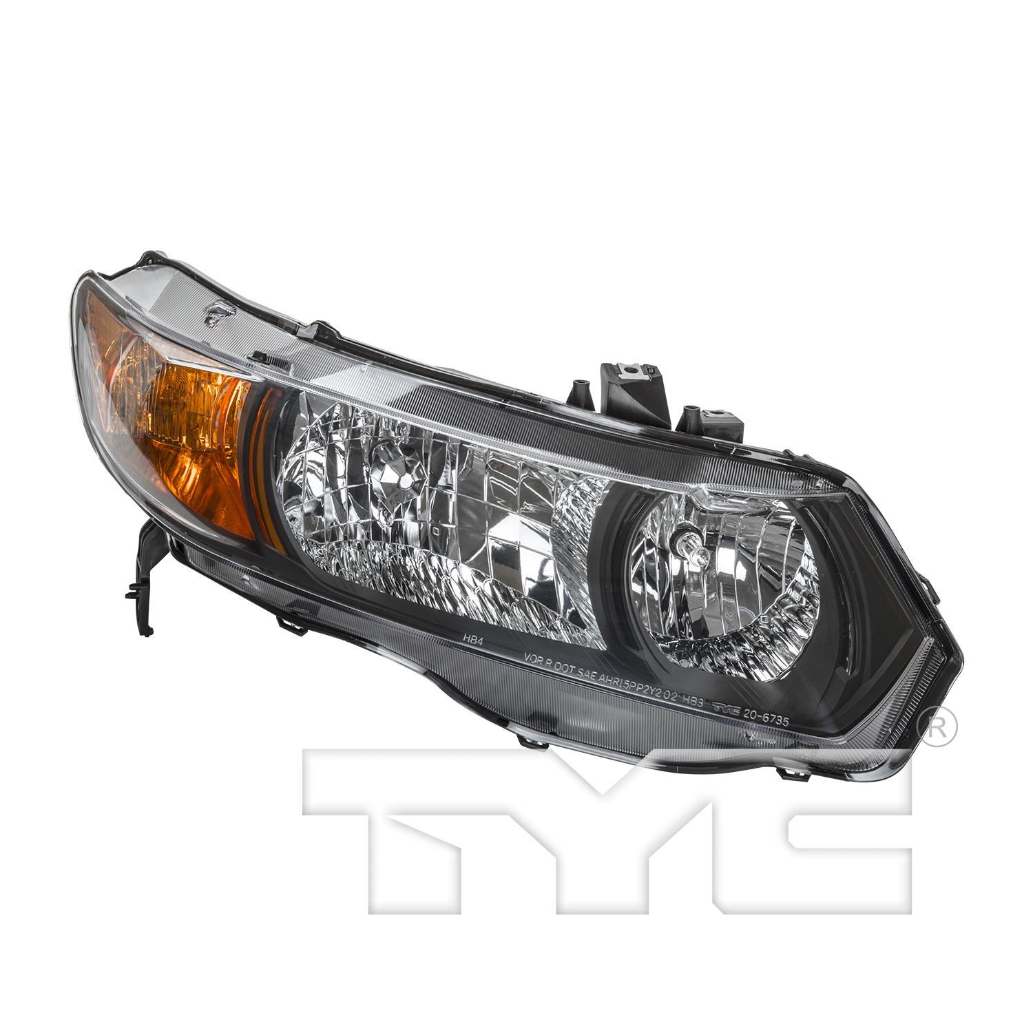 TYC 20673500 Headlight Assembly product image 1 of 6
