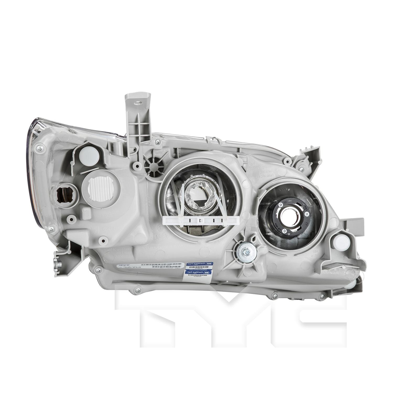 TYC 20675891 Headlight Assembly product image 4 of 8