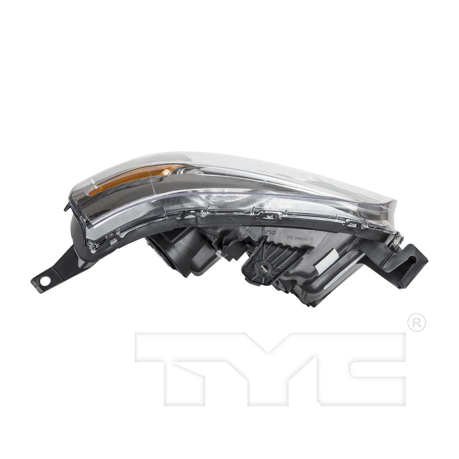 TYC 206760019 Headlight Assembly product image 5 of 6