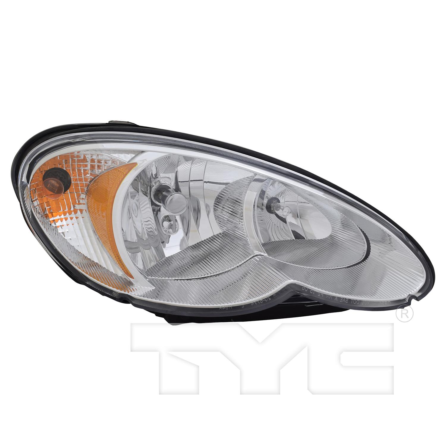 TYC 20677300 Headlight Assembly product image 1 of 6