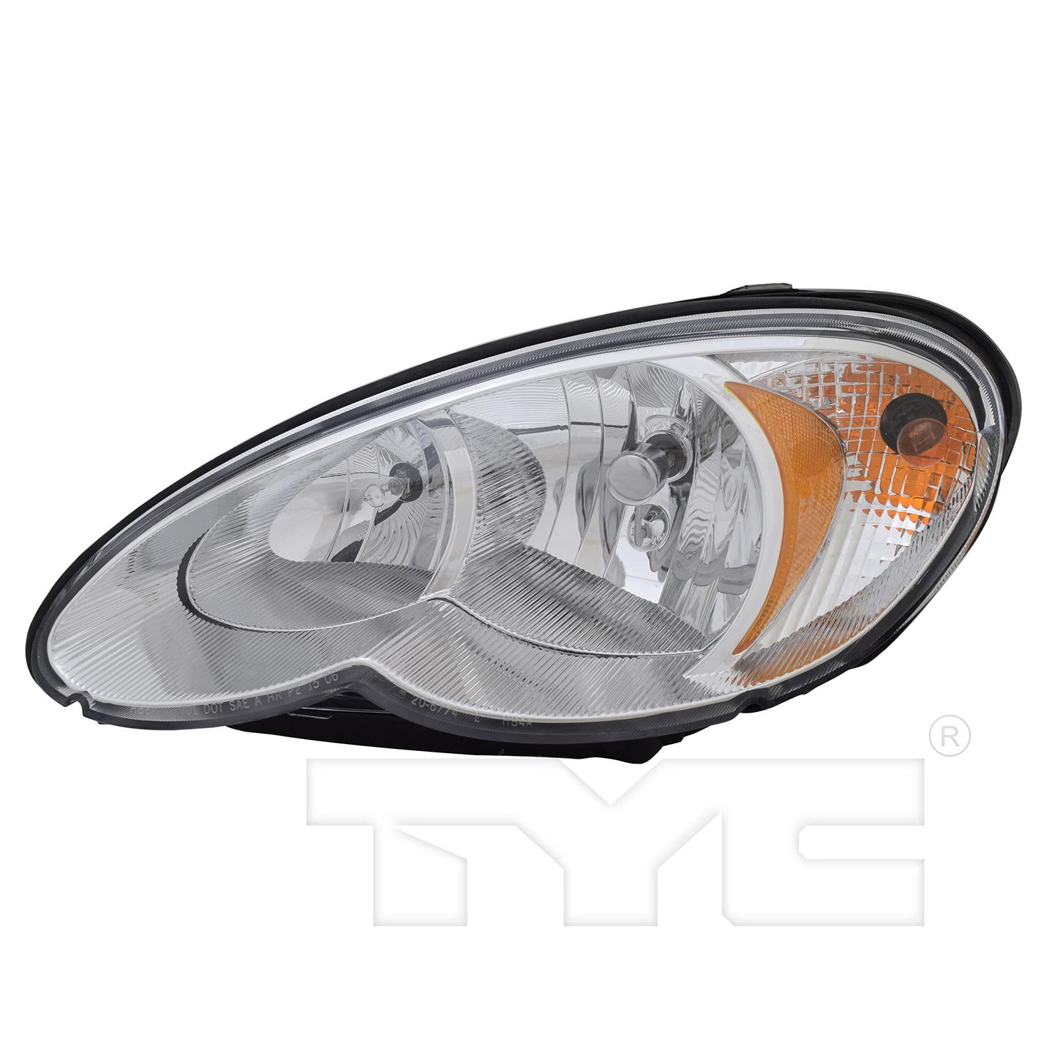TYC 206774009 Headlight Assembly product image 1 of 6