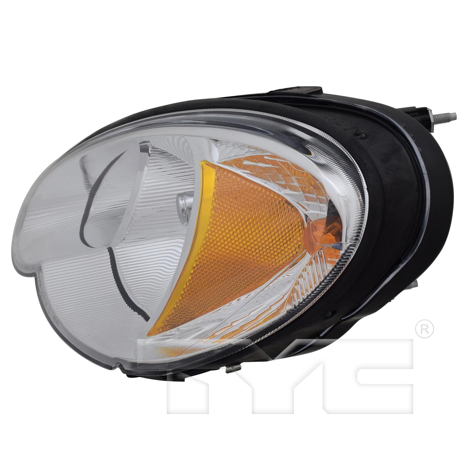 TYC 206774009 Headlight Assembly product image 3 of 6