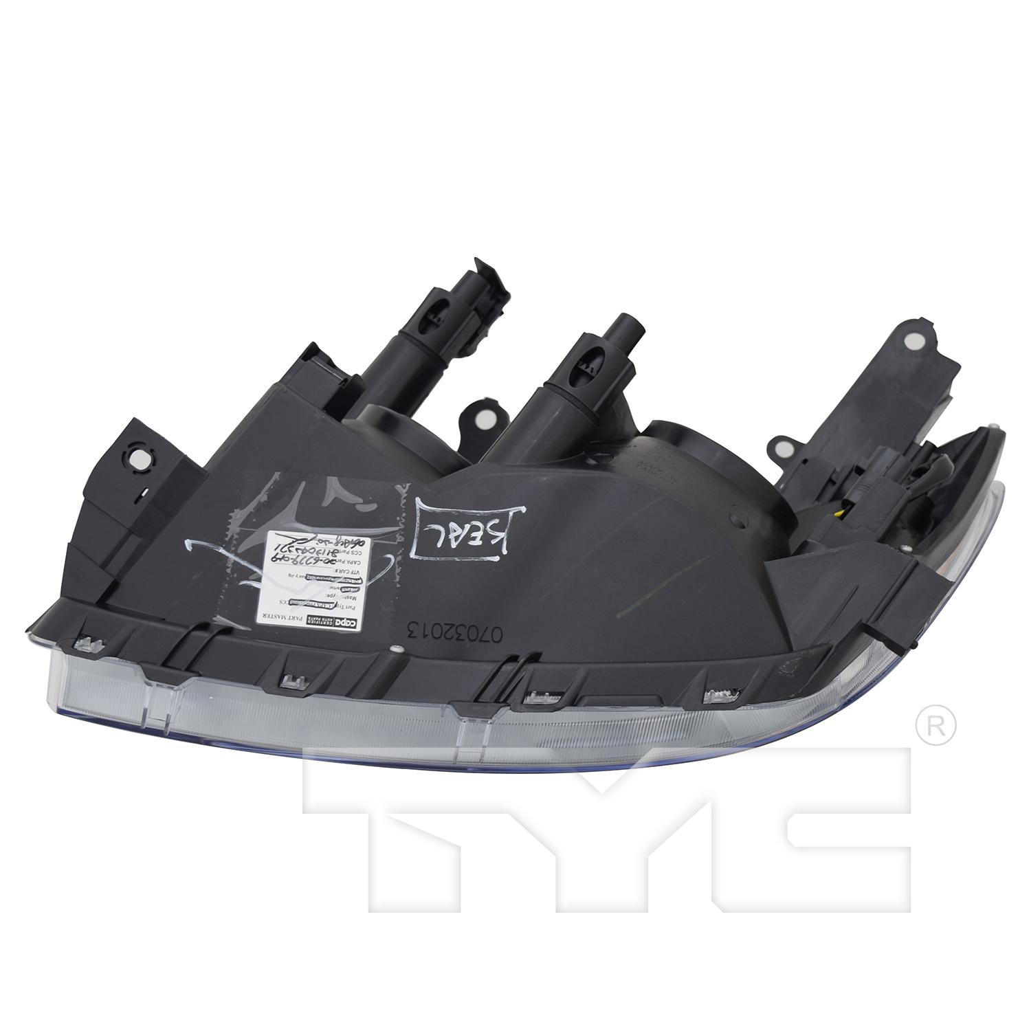 TYC 206779019 Headlight Assembly product image 6 of 6