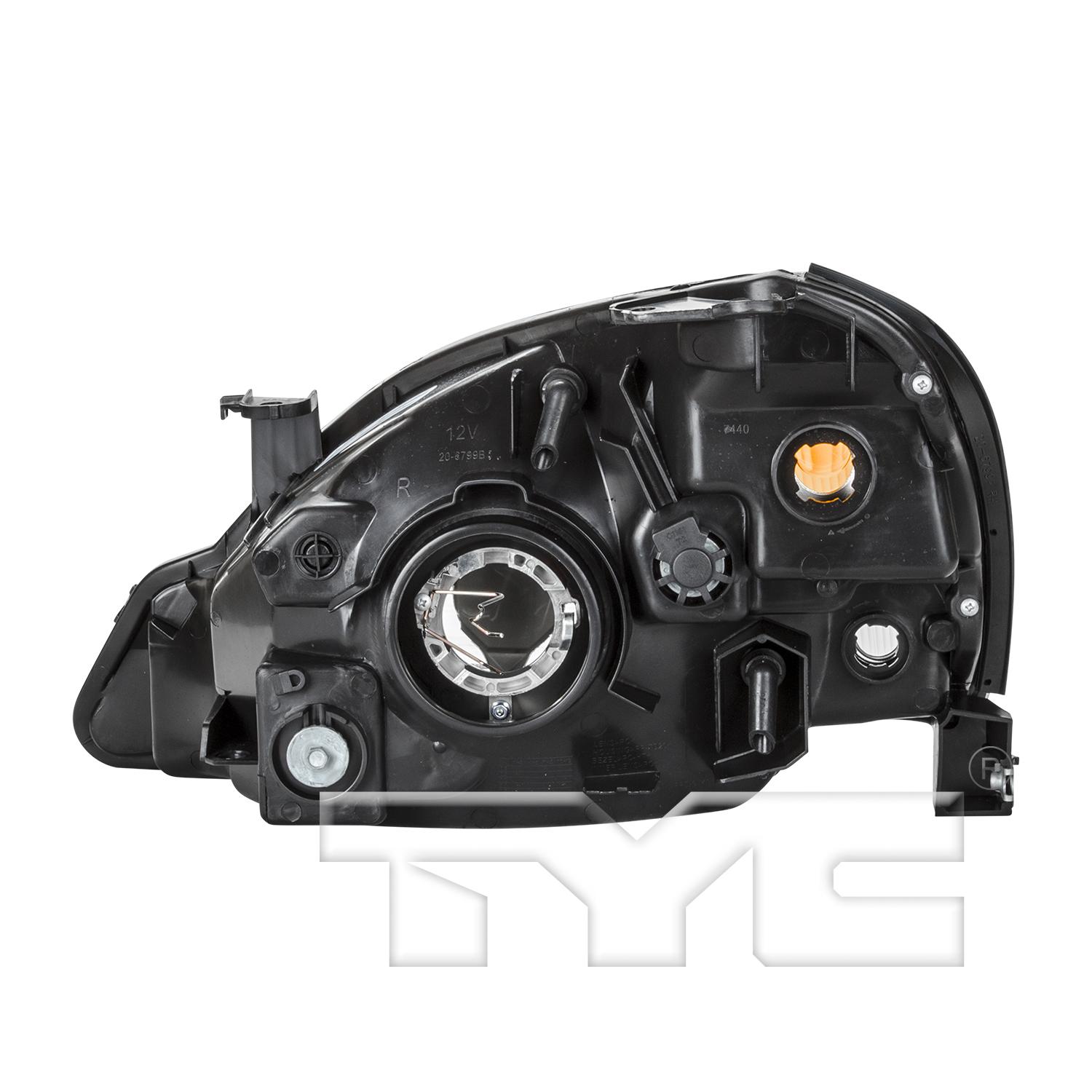 TYC 20679901 Headlight Assembly product image 2 of 6