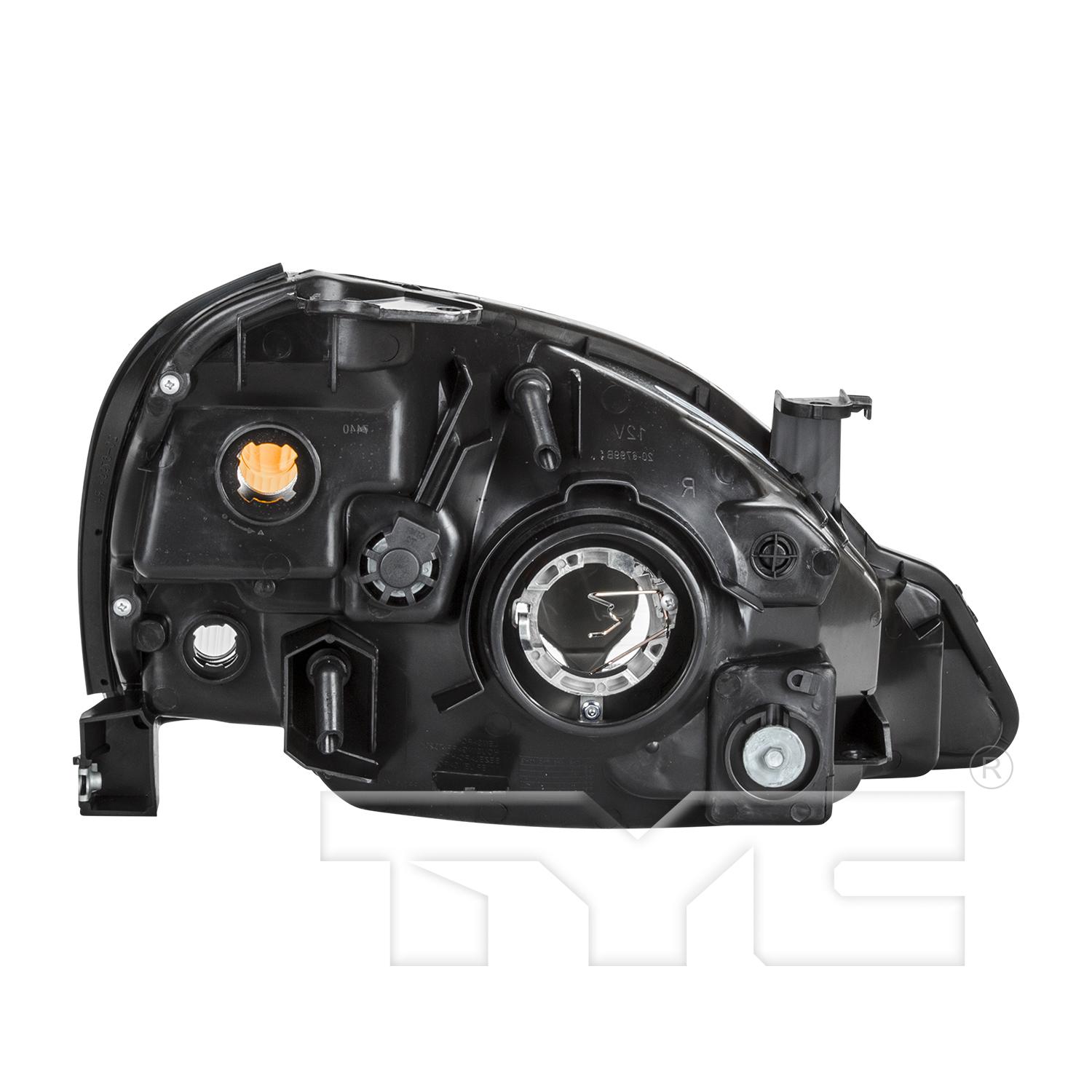 TYC 20680001 - Headlight Assembly TYC 20680001 Headlight Assembly product image 2 of 6