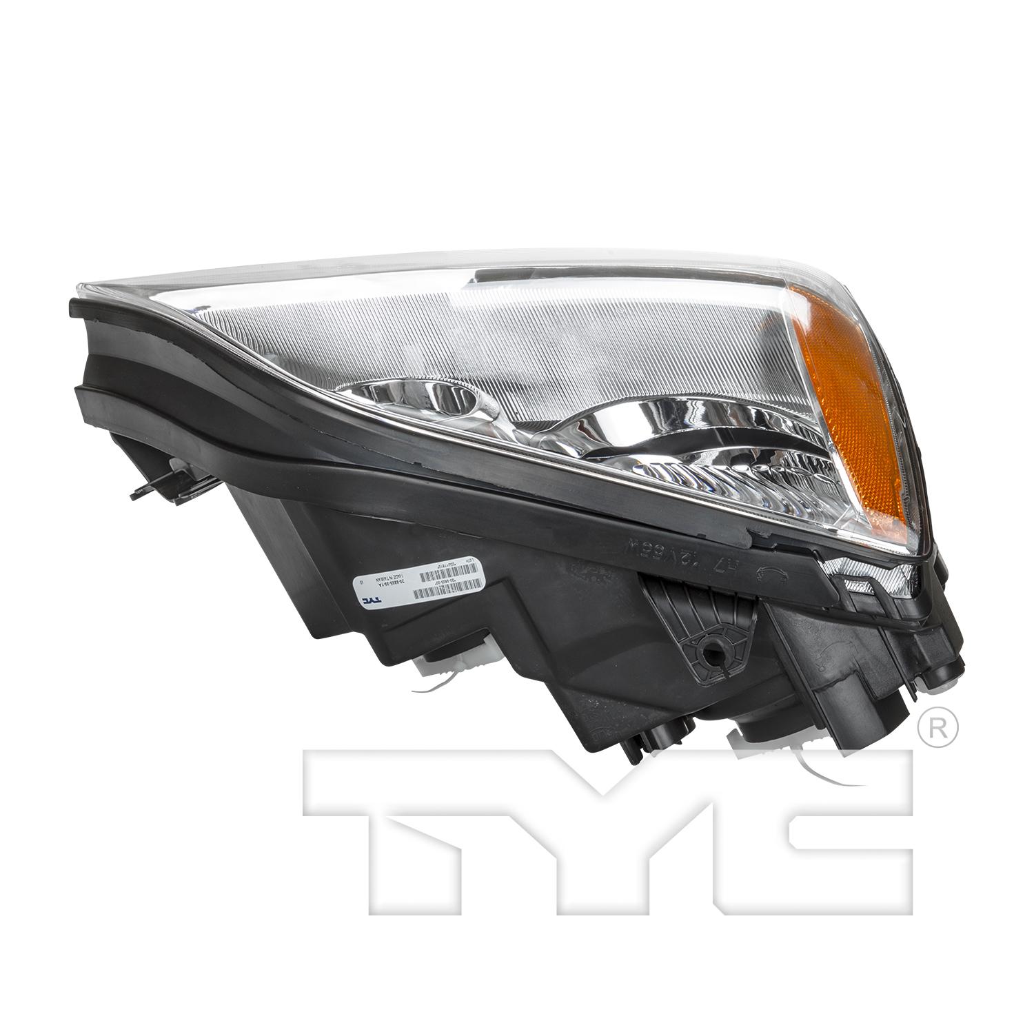 TYC 20680500 Headlight Assembly product image 5 of 6