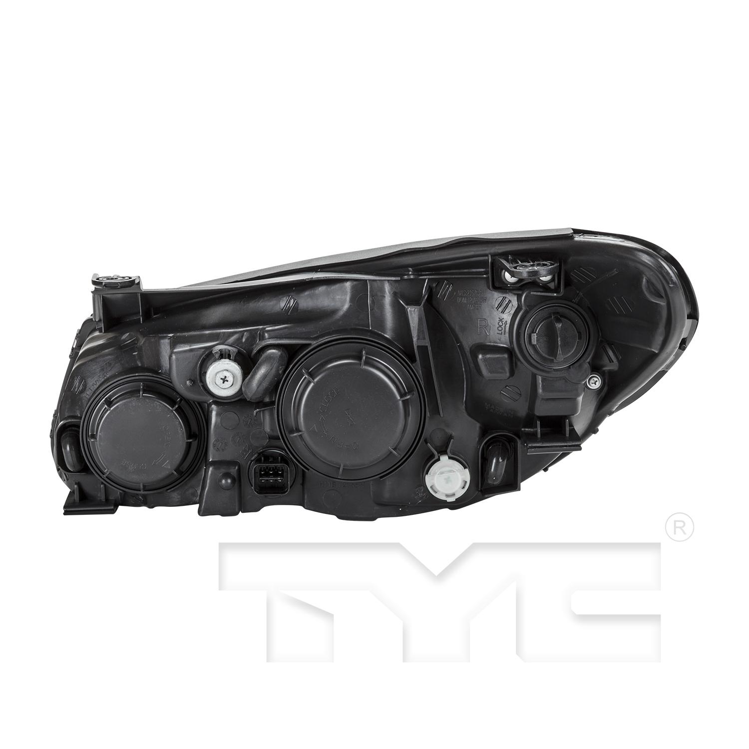 TYC 20681100 Headlight Assembly product image 2 of 6