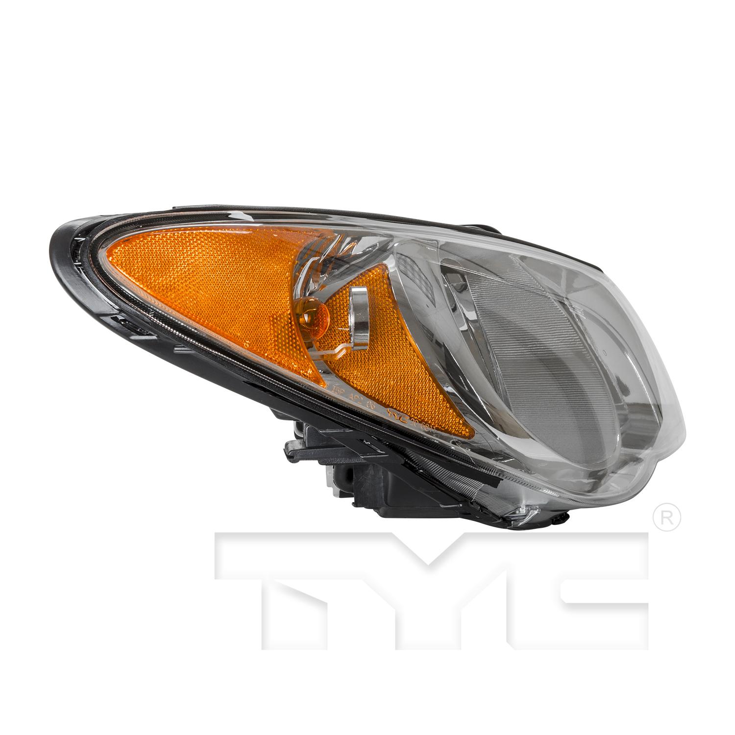 TYC 20681100 Headlight Assembly product image 3 of 6