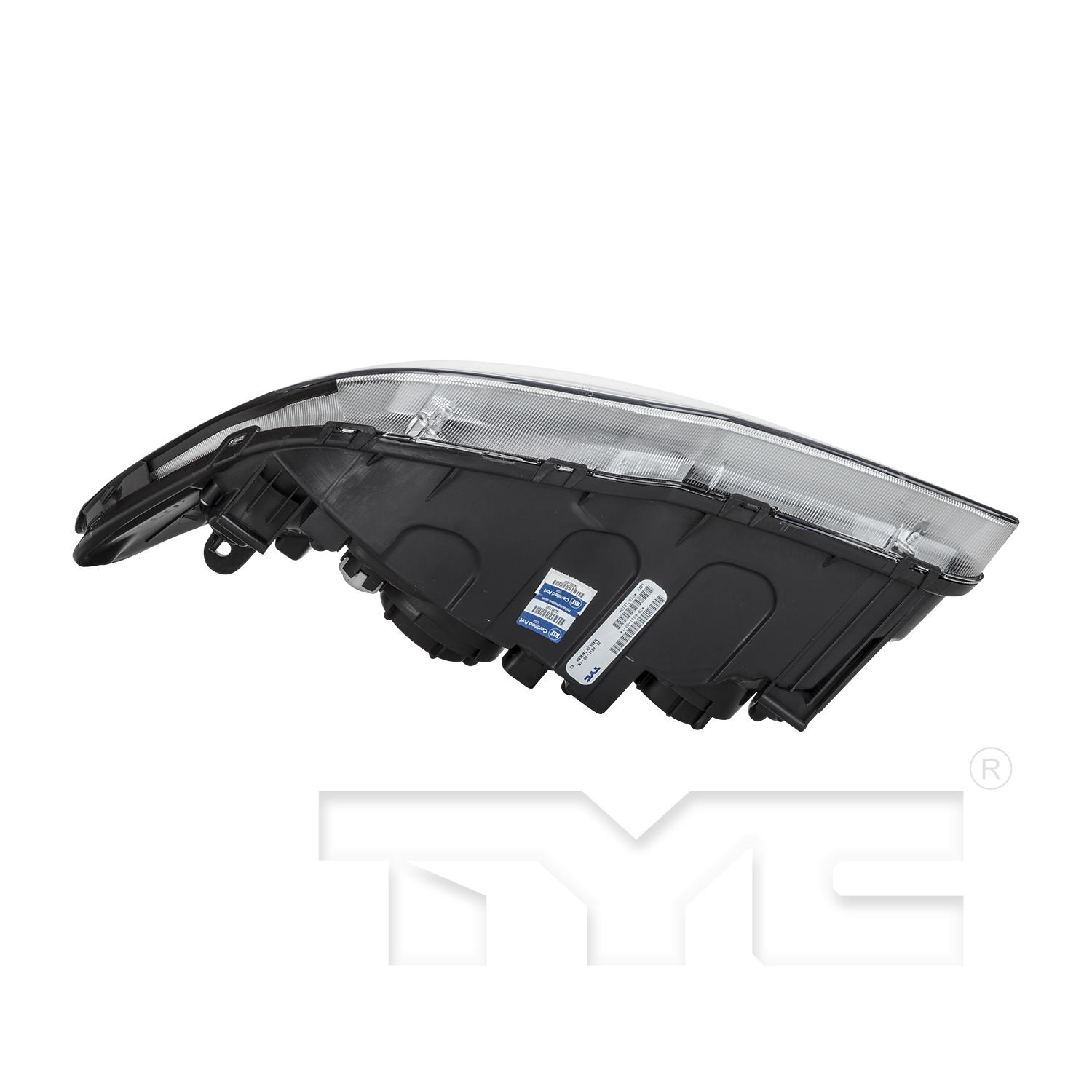 TYC 20681100 Headlight Assembly product image 6 of 6