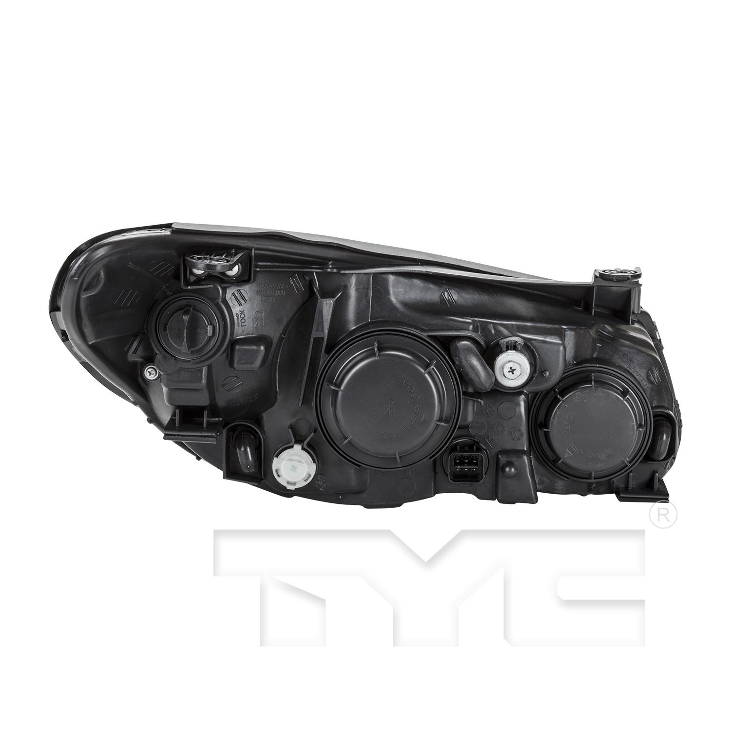 TYC 20681200 Headlight Assembly product image 2 of 6