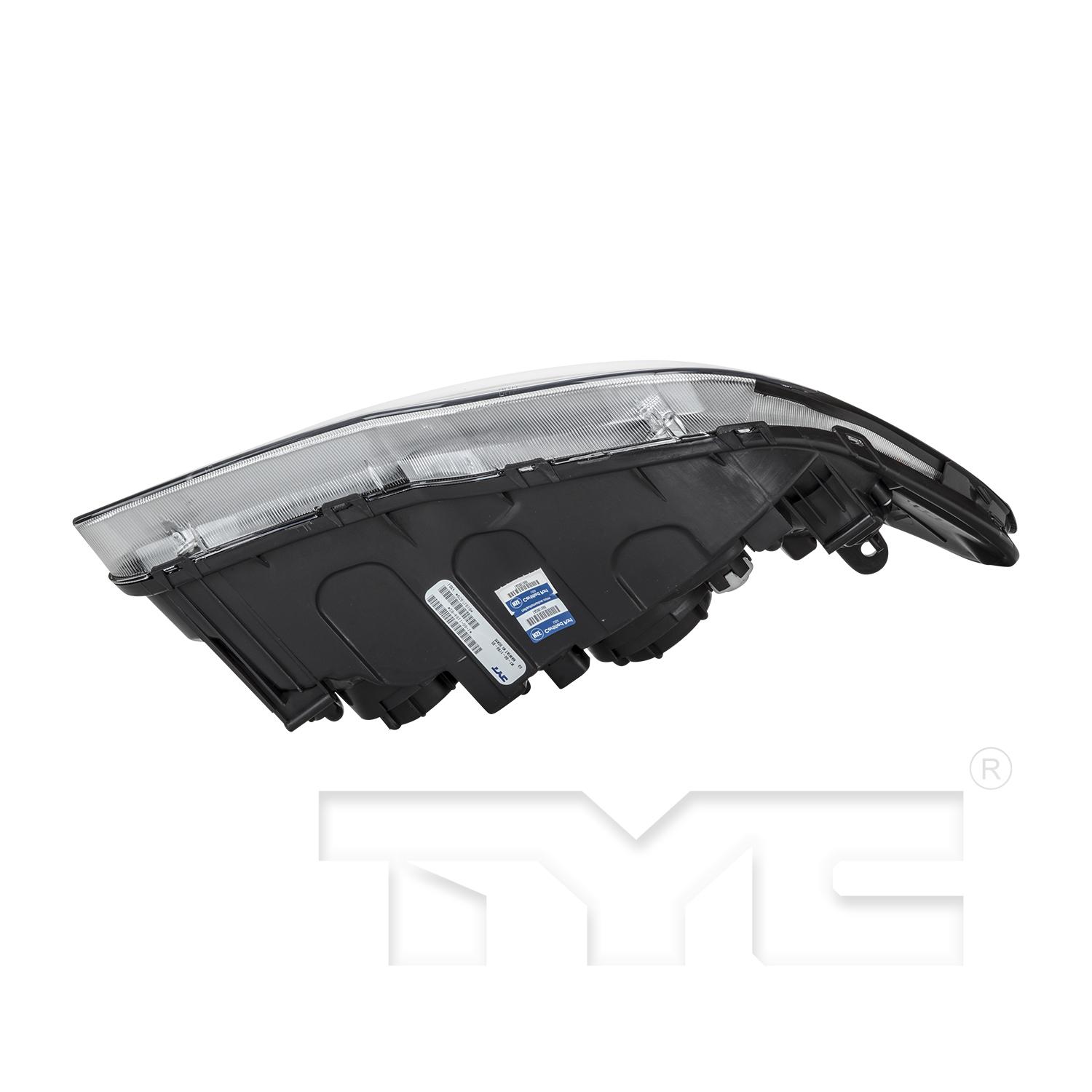TYC 20681200 Headlight Assembly product image 6 of 6
