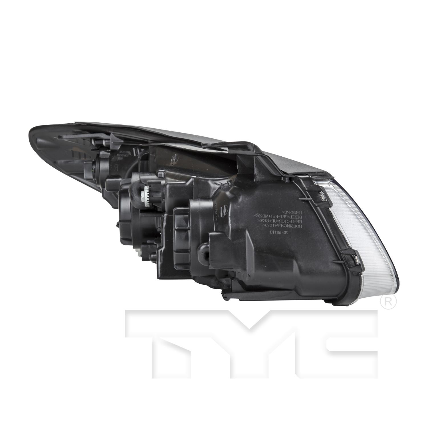 TYC 20681290 Headlight Assembly product image 4 of 6