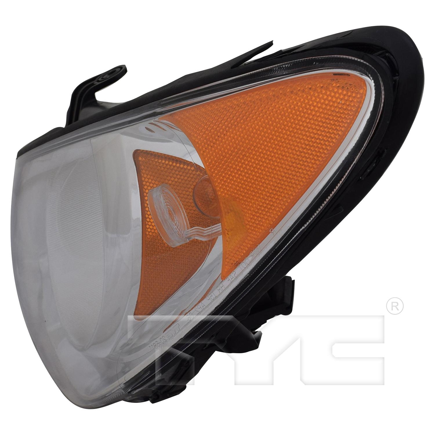TYC 206812909 Headlight Assembly product image 3 of 6
