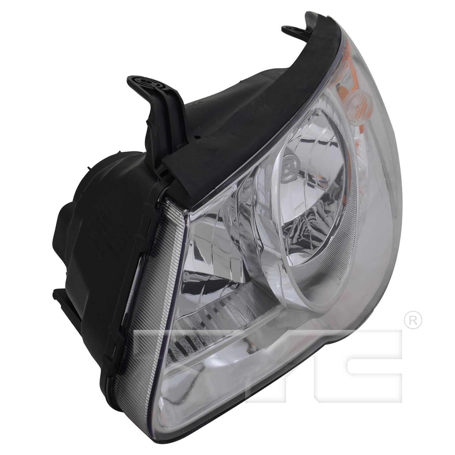 TYC 206812909 Headlight Assembly product image 4 of 6